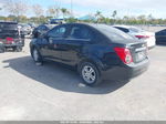 2013 Chevrolet Sonic Lt Auto Черный vin: 1G1JC5SB2D4155387