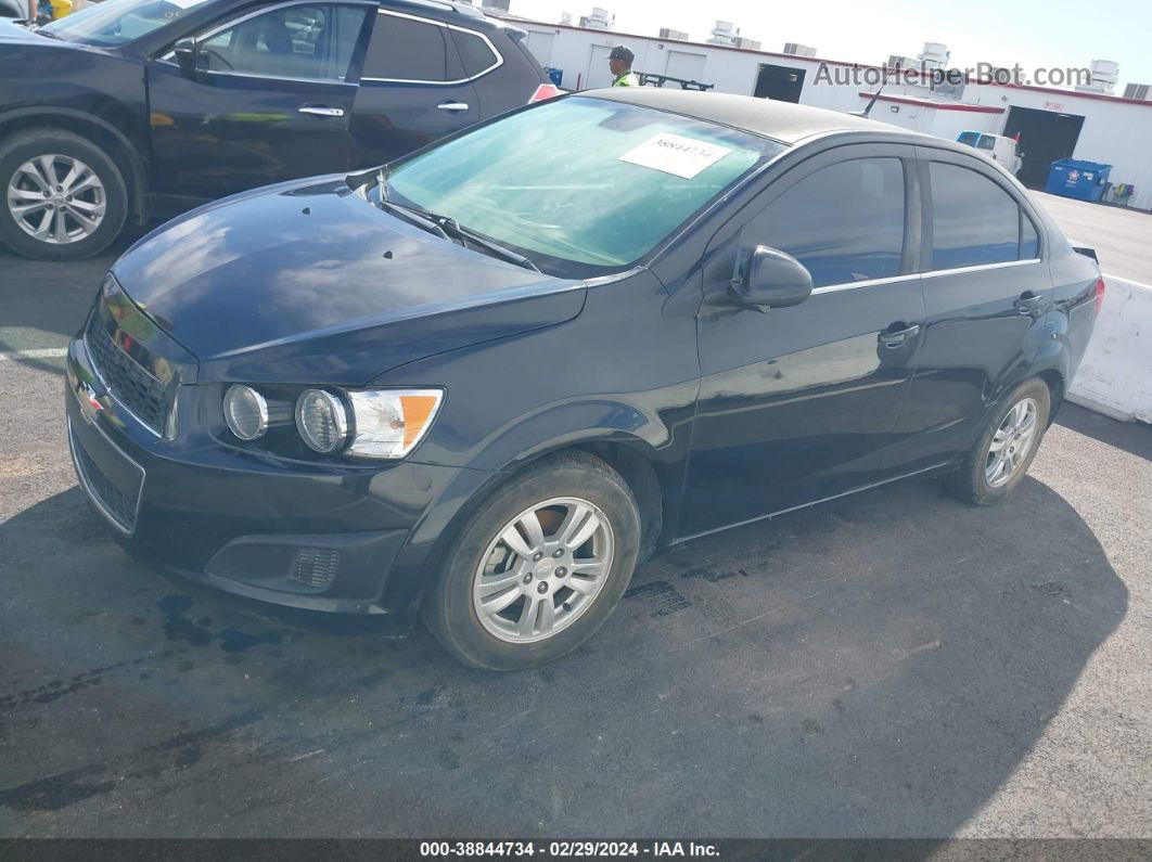 2013 Chevrolet Sonic Lt Auto Black vin: 1G1JC5SB3D4109695