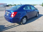 2013 Chevrolet Sonic Lt Auto Blue vin: 1G1JC5SB3D4149517