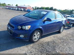 2013 Chevrolet Sonic Lt Auto Blue vin: 1G1JC5SB3D4149517