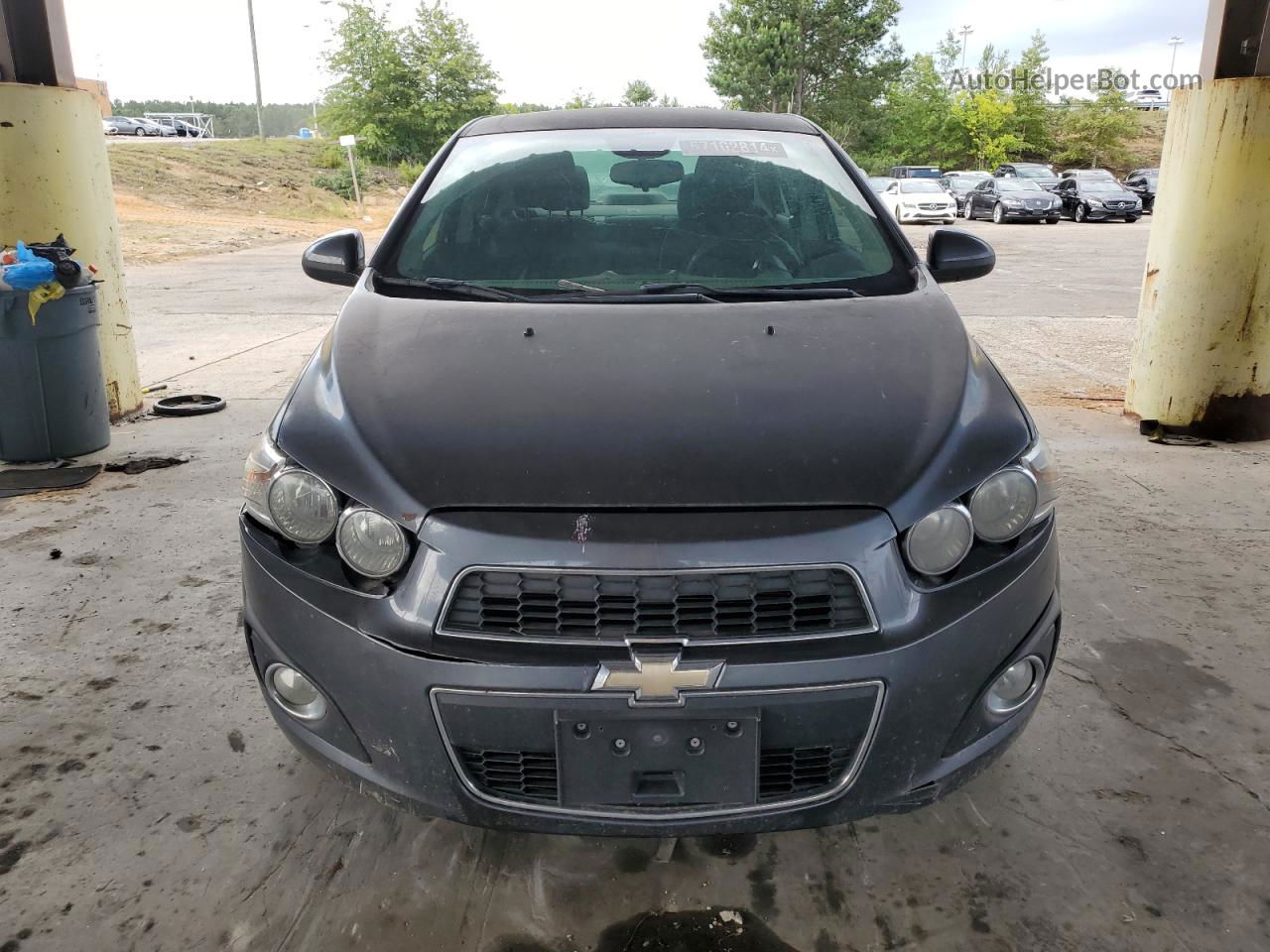 2013 Chevrolet Sonic Lt Серый vin: 1G1JC5SB3D4217329