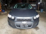 2013 Chevrolet Sonic Lt Charcoal vin: 1G1JC5SB5D4110153