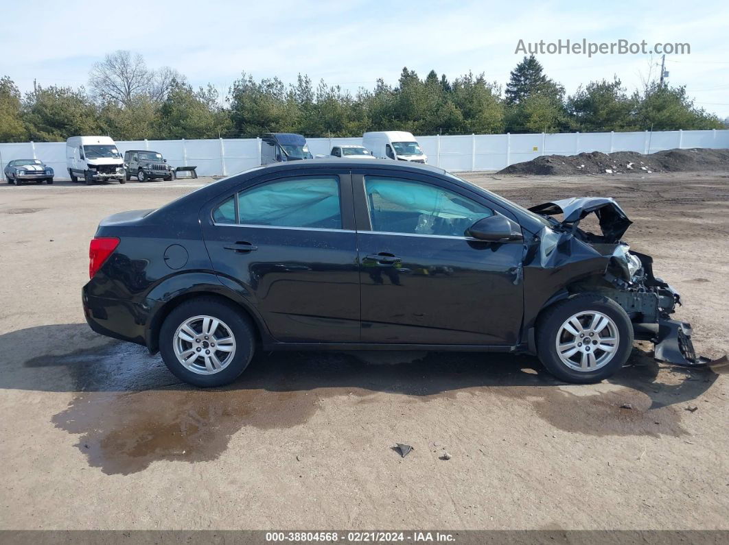 2013 Chevrolet Sonic Lt Auto Black vin: 1G1JC5SB5D4154797