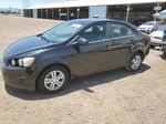 2013 Chevrolet Sonic Lt Green vin: 1G1JC5SB6D4191227