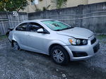 2013 Chevrolet Sonic Lt Silver vin: 1G1JC5SB7D4250026