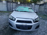 2013 Chevrolet Sonic Lt Серебряный vin: 1G1JC5SB7D4250026