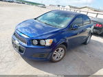 2013 Chevrolet Sonic Lt Auto Blue vin: 1G1JC5SB8D4153207