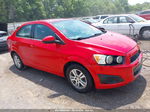 2013 Chevrolet Sonic Lt Auto Красный vin: 1G1JC5SB8D4163073