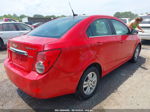 2013 Chevrolet Sonic Lt Auto Red vin: 1G1JC5SB8D4163073