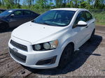 2013 Chevrolet Sonic Lt Auto White vin: 1G1JC5SB8D4241027