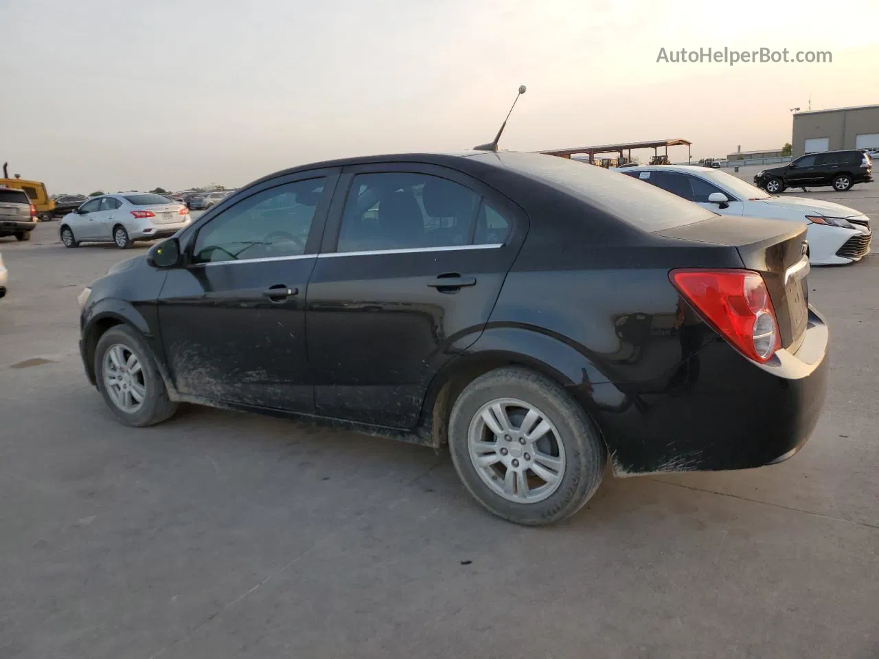 2013 Chevrolet Sonic Lt Black vin: 1G1JC5SB9D4169366