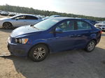 2013 Chevrolet Sonic Lt Blue vin: 1G1JC5SB9D4187141