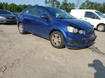 2013 Chevrolet Sonic Lt Blue vin: 1G1JC5SB9D4187141