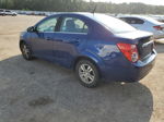 2013 Chevrolet Sonic Lt Blue vin: 1G1JC5SB9D4187141