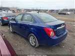2013 Chevrolet Sonic Lt Auto Blue vin: 1G1JC5SBXD4142354