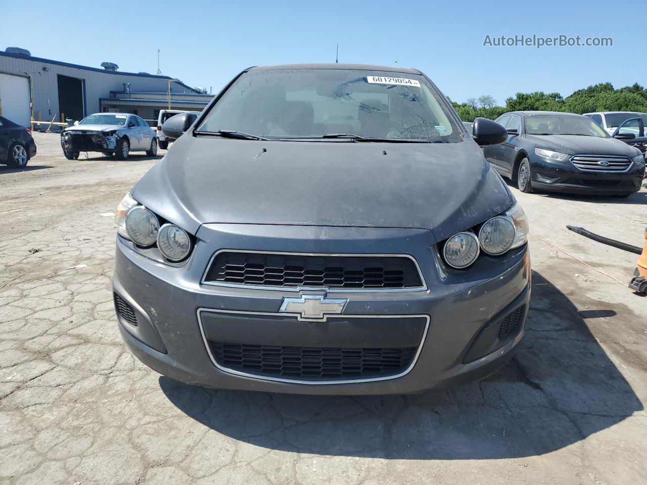 2013 Chevrolet Sonic Lt Серый vin: 1G1JC5SBXD4215318