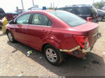 2013 Chevrolet Sonic Lt Red vin: 1G1JC5SBXD4226447