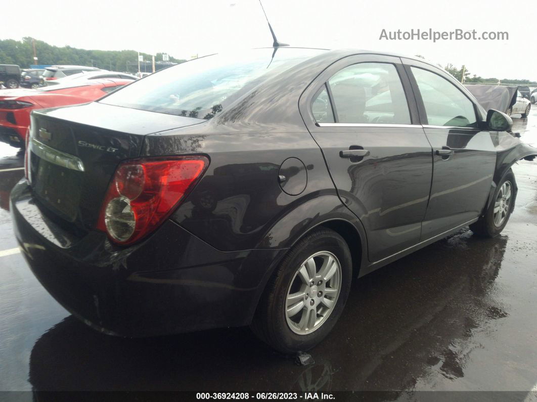 2013 Chevrolet Sonic Lt Brown vin: 1G1JC5SG0D4195169