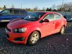 2014 Chevrolet Sonic Lt Red vin: 1G1JC5SG0E4168930