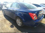 2014 Chevrolet Sonic Lt Blue vin: 1G1JC5SG1E4126704