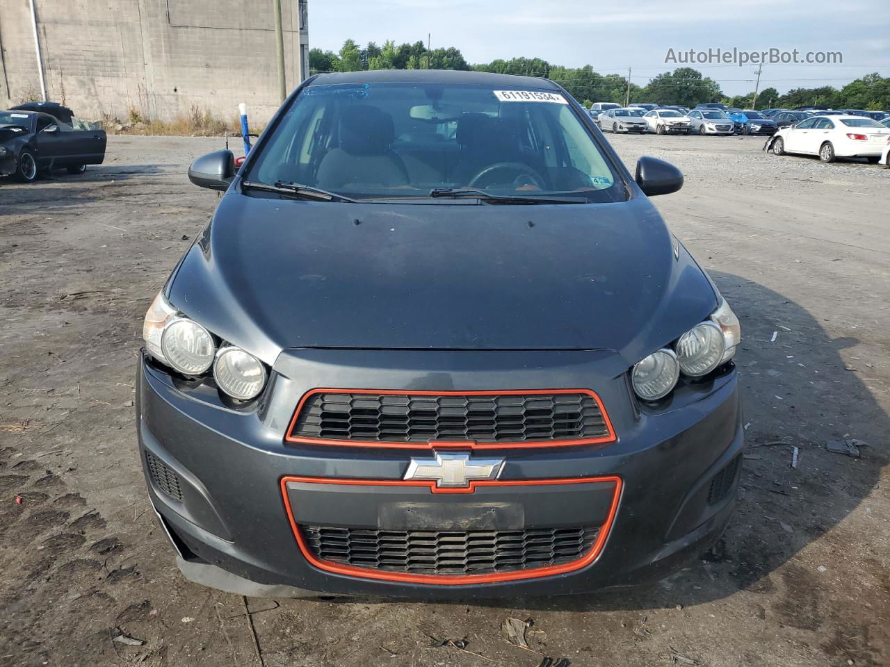 2014 Chevrolet Sonic Lt Черный vin: 1G1JC5SG1E4180794