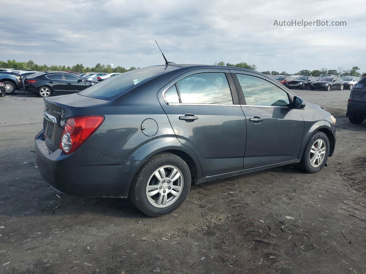 2014 Chevrolet Sonic Lt Black vin: 1G1JC5SG1E4180794