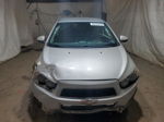 2014 Chevrolet Sonic Lt Серебряный vin: 1G1JC5SG1E4186059