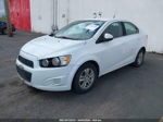 2013 Chevrolet Sonic Lt Auto White vin: 1G1JC5SG2D4162206