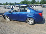 2014 Chevrolet Sonic Lt Blue vin: 1G1JC5SG2E4140935