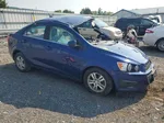 2014 Chevrolet Sonic Lt Blue vin: 1G1JC5SG2E4140935