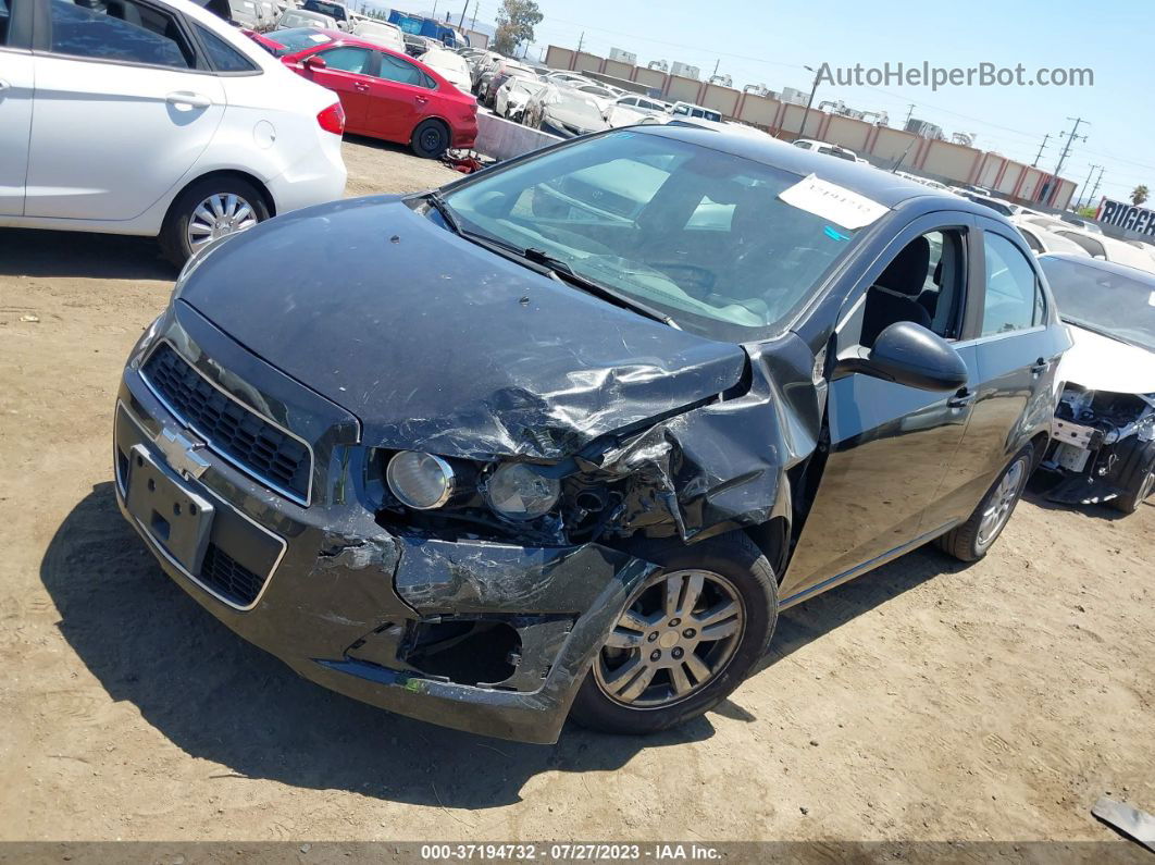 2013 Chevrolet Sonic Lt Black vin: 1G1JC5SG3D4123902