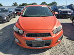 2013 Chevrolet Sonic Lt Orange vin: 1G1JC5SG3D4147813