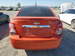 2013 Chevrolet Sonic Lt Orange vin: 1G1JC5SG3D4147813