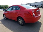 2013 Chevrolet Sonic Lt Red vin: 1G1JC5SG3D4160223