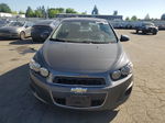 2013 Chevrolet Sonic Lt Серый vin: 1G1JC5SG3D4180911