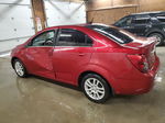 2013 Chevrolet Sonic Lt Бордовый vin: 1G1JC5SG3D4245563