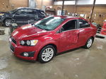 2013 Chevrolet Sonic Lt Бордовый vin: 1G1JC5SG3D4245563