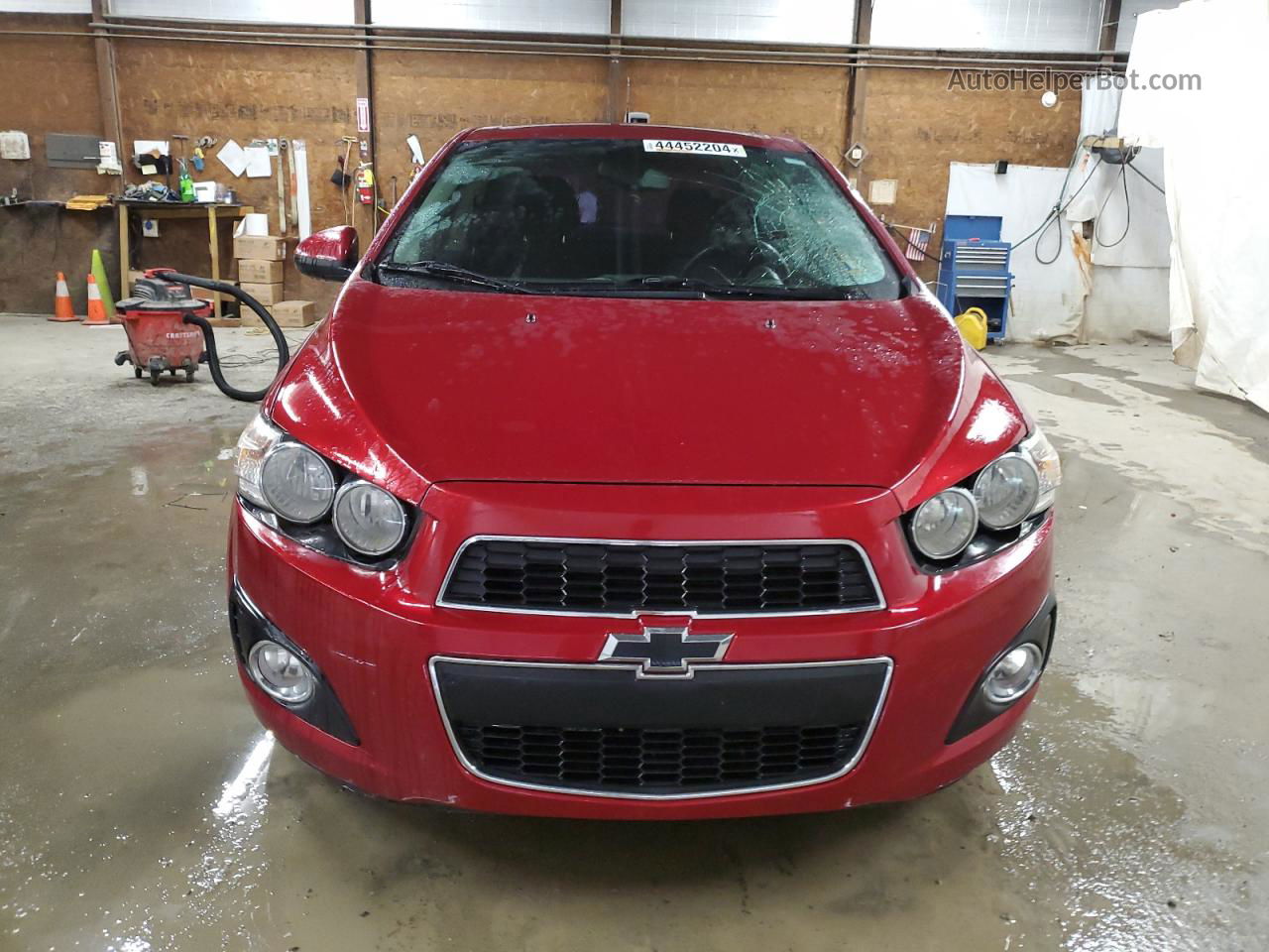 2013 Chevrolet Sonic Lt Бордовый vin: 1G1JC5SG3D4245563