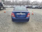 2013 Chevrolet Sonic Lt Синий vin: 1G1JC5SG6D4116748
