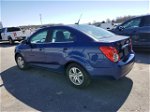 2013 Chevrolet Sonic Lt Синий vin: 1G1JC5SG6D4120539