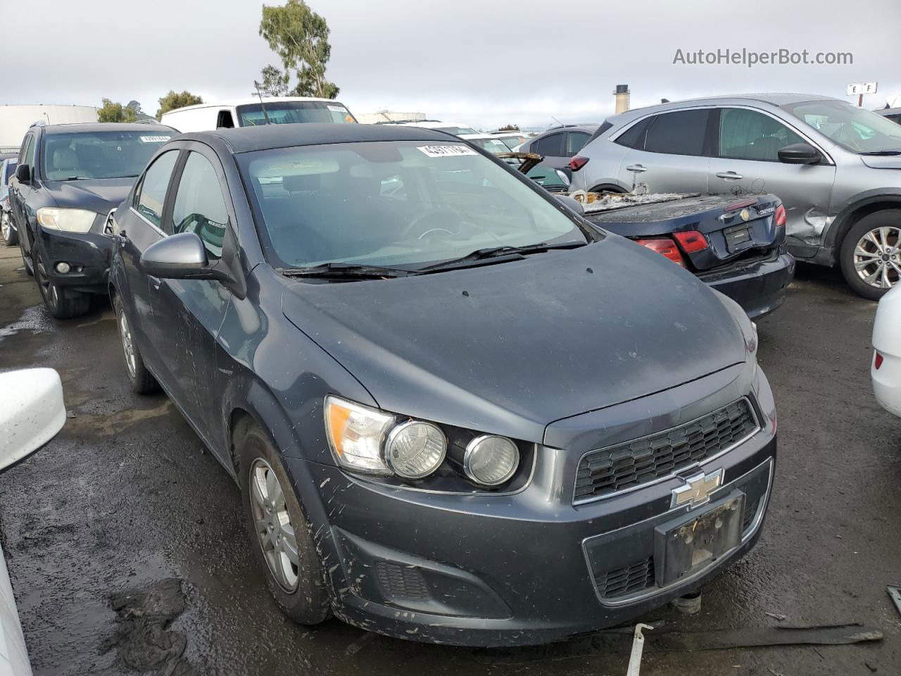 2013 Chevrolet Sonic Lt Charcoal vin: 1G1JC5SG6D4123537