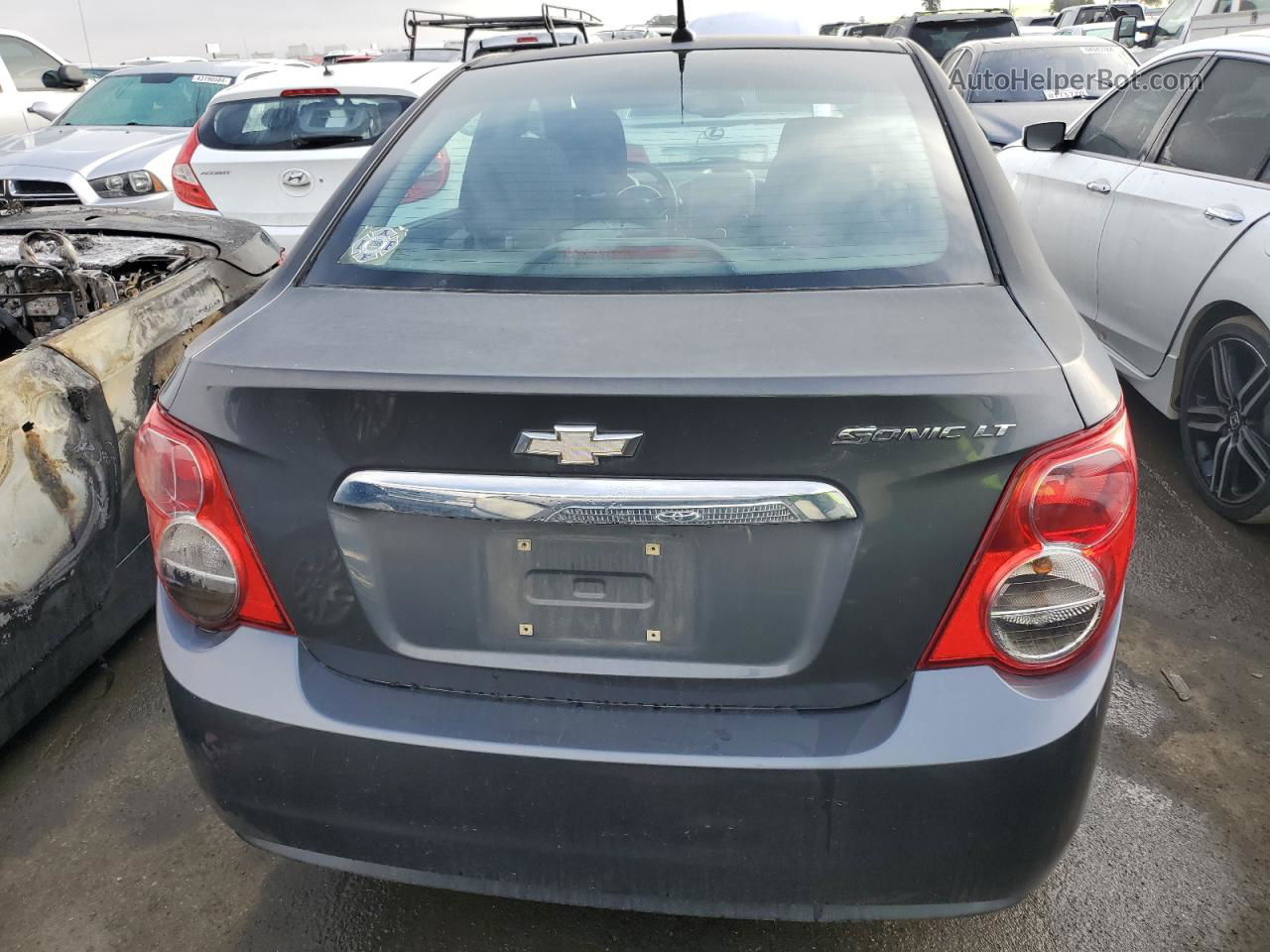 2013 Chevrolet Sonic Lt Charcoal vin: 1G1JC5SG6D4123537