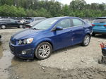 2013 Chevrolet Sonic Lt Синий vin: 1G1JC5SG6D4141858