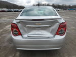 2013 Chevrolet Sonic Lt Silver vin: 1G1JC5SG6D4241524