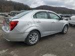 2013 Chevrolet Sonic Lt Silver vin: 1G1JC5SG6D4241524