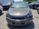 2013 Chevrolet Sonic Lt Угольный vin: 1G1JC5SG7D4113258