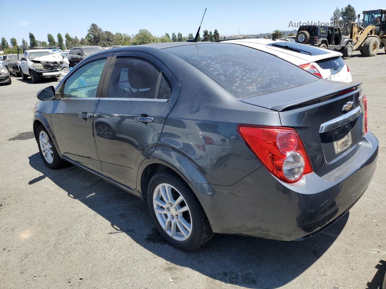 2013 Chevrolet Sonic Lt Charcoal vin: 1G1JC5SG7D4113258