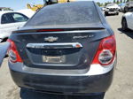 2013 Chevrolet Sonic Lt Charcoal vin: 1G1JC5SG7D4113258