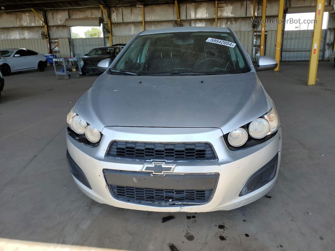 2013 Chevrolet Sonic Lt Gray vin: 1G1JC5SG7D4159494