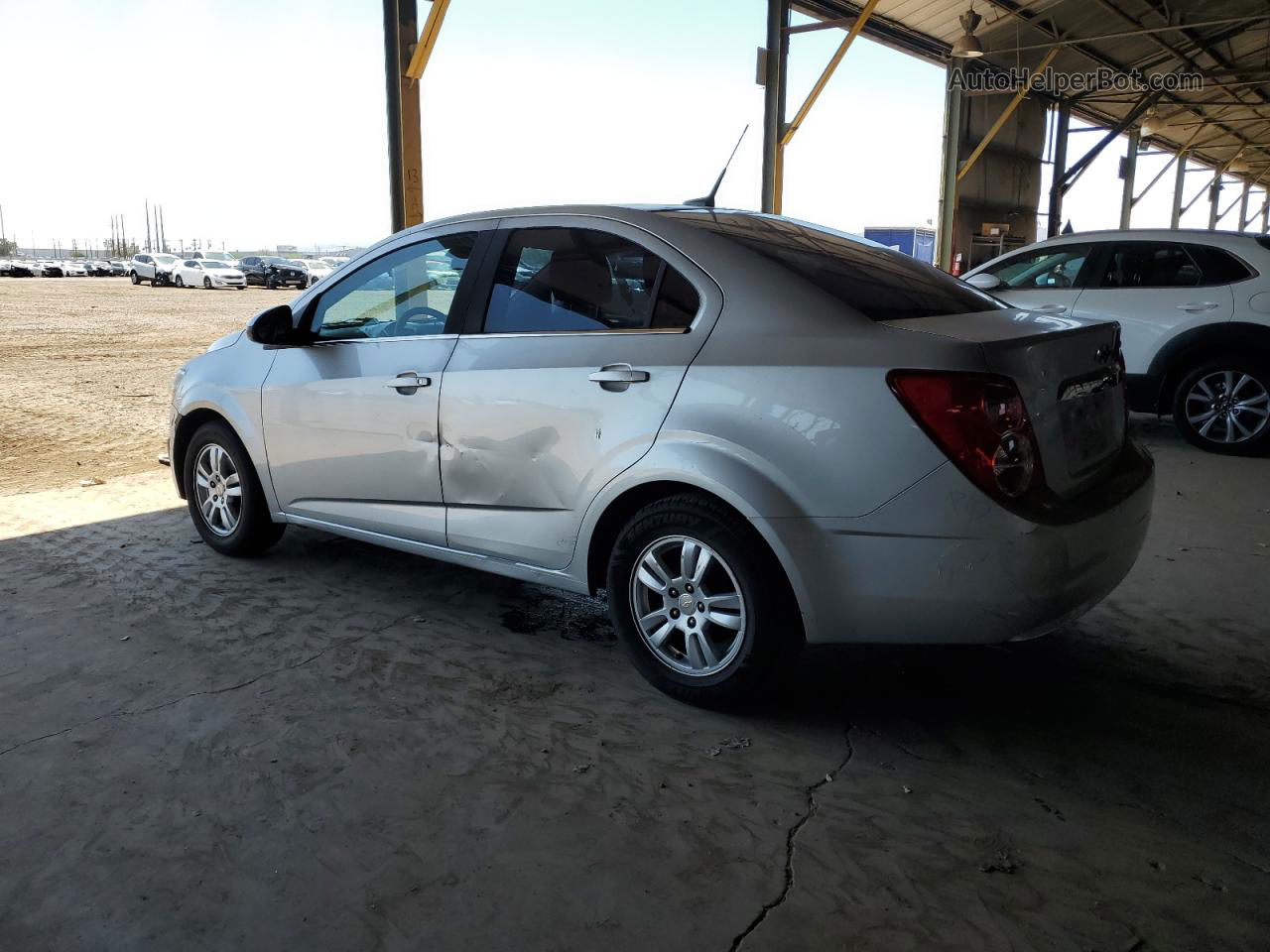 2013 Chevrolet Sonic Lt Gray vin: 1G1JC5SG7D4159494